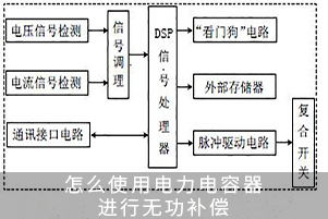 怎么使用电力电容器进行无功补偿