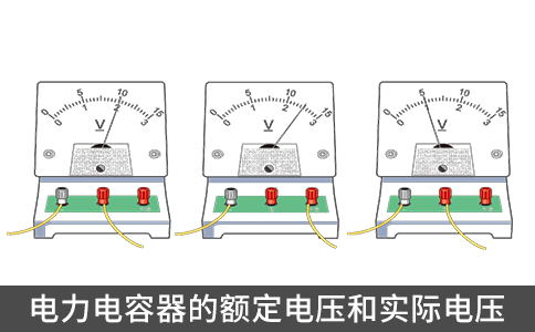 电力电容器的额定电压和实际电压