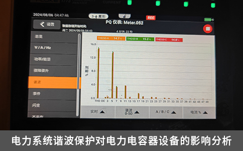 电力系统谐波保护对电力电容器设备的影响分析