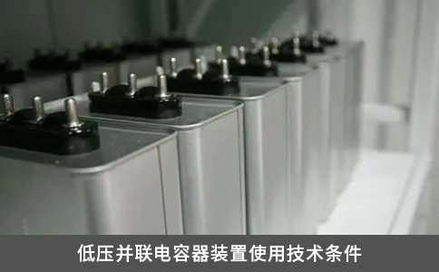 低压并联电容器装置使用技术条件