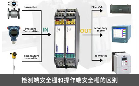 检测端安全栅和操作端安全栅的区别