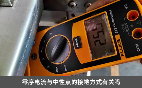 零序电流与中性点的接地方式有关吗