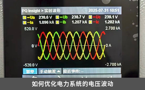 如何优化电力系统的电压波动